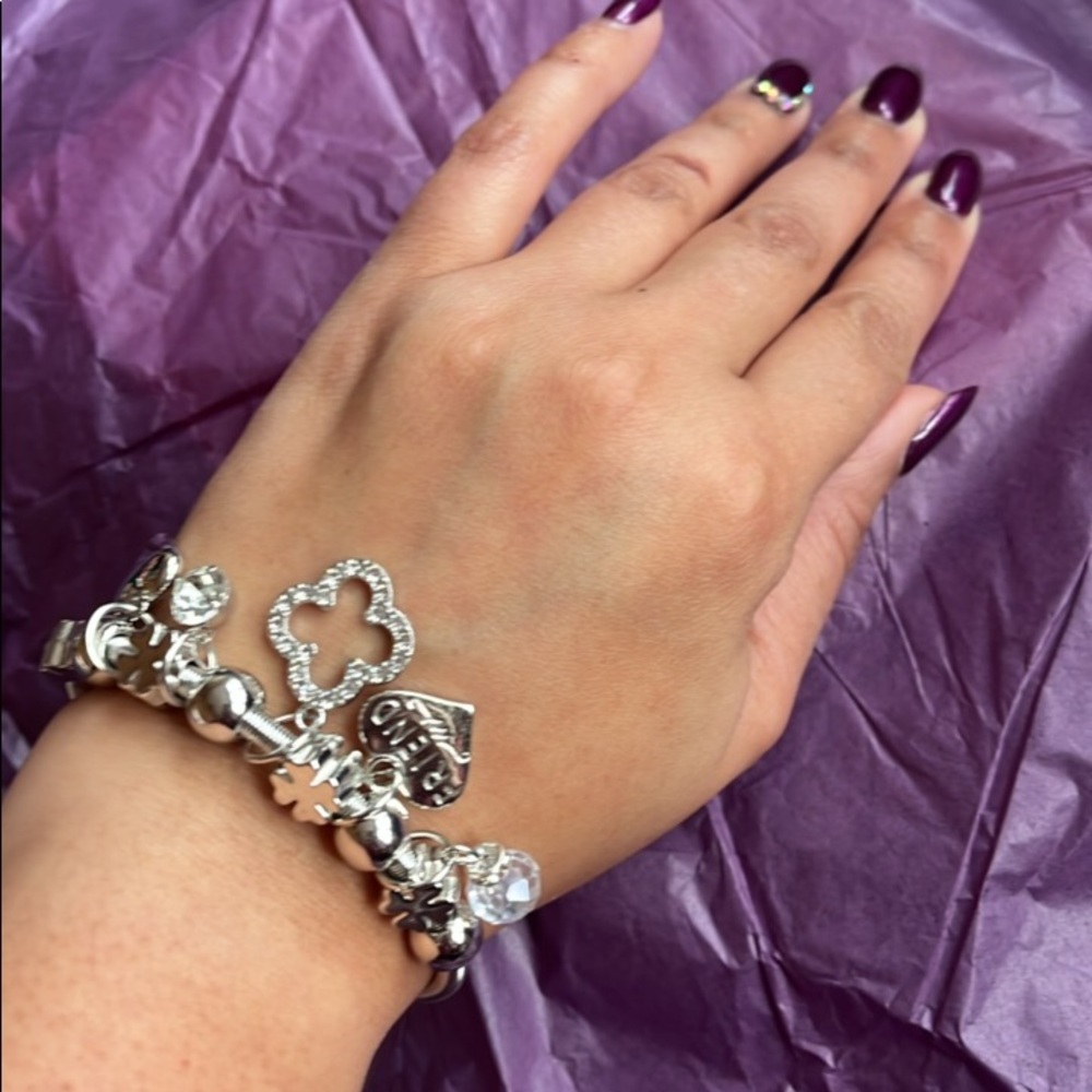Stretch Charm Bracelet